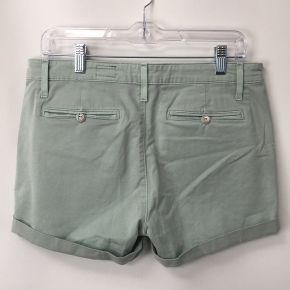 AG Adriano Goldschmied The Tristan Short Size 28R Tailored Style Light Green EUC - Picture 7 of 11